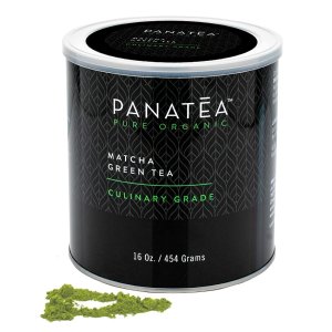 PANATEA 有机抹茶粉 16oz 做拿铁、甜点、冰沙都不错
