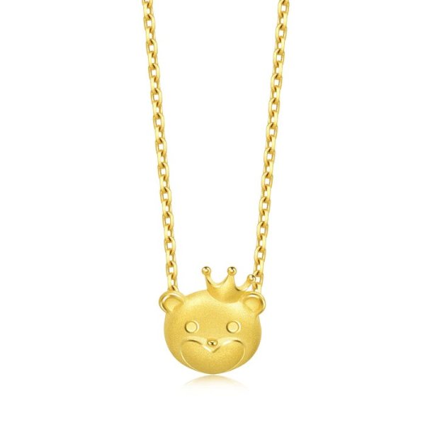 PetChat 999.9 Gold Bear Pendant | Chow Sang Sang Jewellery eShop