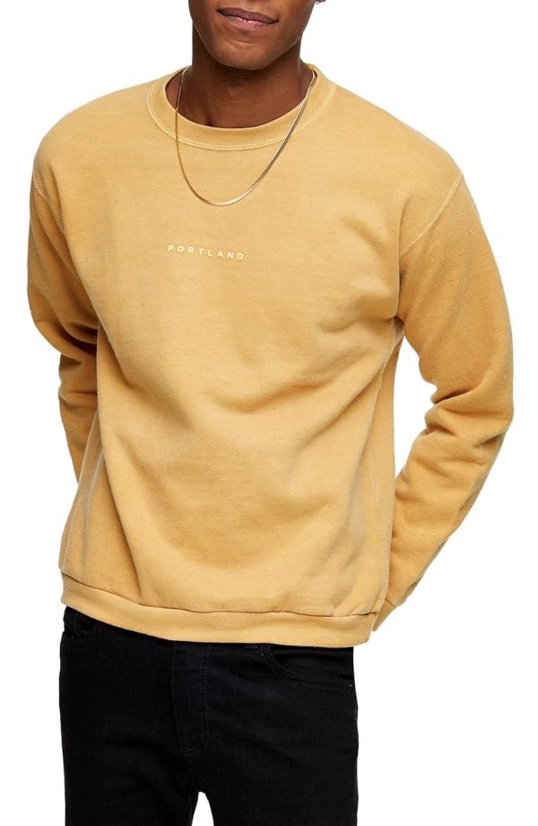 Portland Oversize Crewneck Sweatshirt
