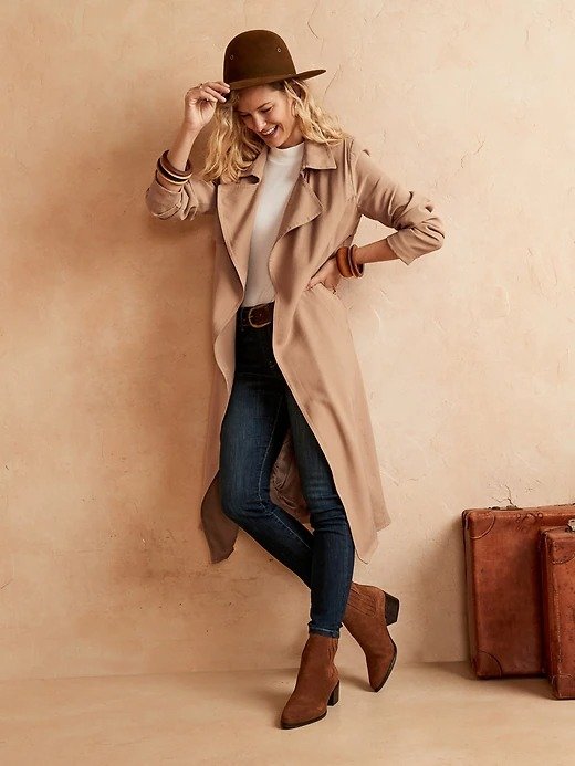 Soft Trench CoatPRODUCT DETAILSFABRIC & CAREFIT & SIZING