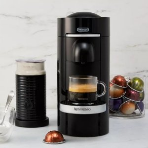 限今天：Nespresso VertuoPlus 胶囊咖啡机+奶泡机组合