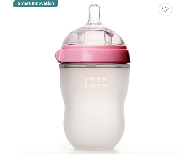 ® 8-Ounce Baby Bottle in Pink | buybuy BABY