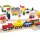 100pc Hand Crafted Wooden Train Set Triple Loop Railway Track Kids Toy Play Set