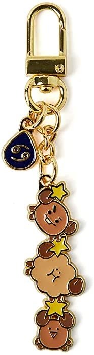 Official Merchandise by Line Friends - Character Universtar Metal Keyring