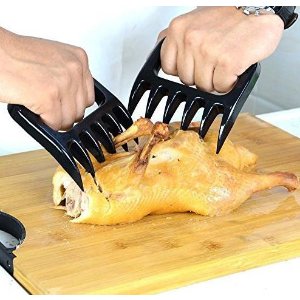 Icicle Outdoor Barbecue Grill Smoking Tool\Pulled Pork Shredder Claws (Set of 2,1 Pack), FDA Approved Heat Resist