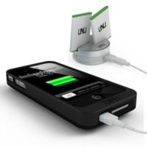 uNu iPhone 4 4S 手机电池外套和电池充电底座