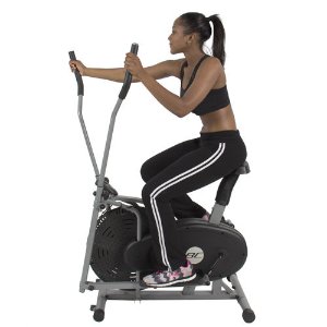 Elliptical Bike 2 IN 1 Cross Trainer Exercise Fitness Machine Home Gym Workout