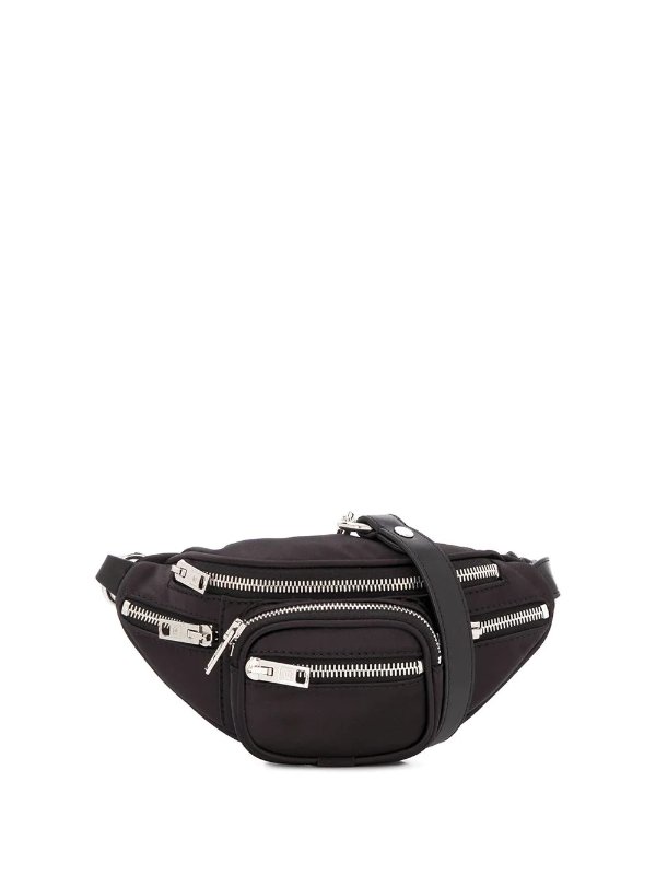 double-zip belt bag