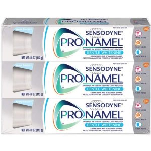 白菜价：Sensodyne ProNamel 强化珐琅质美白牙膏 4oz