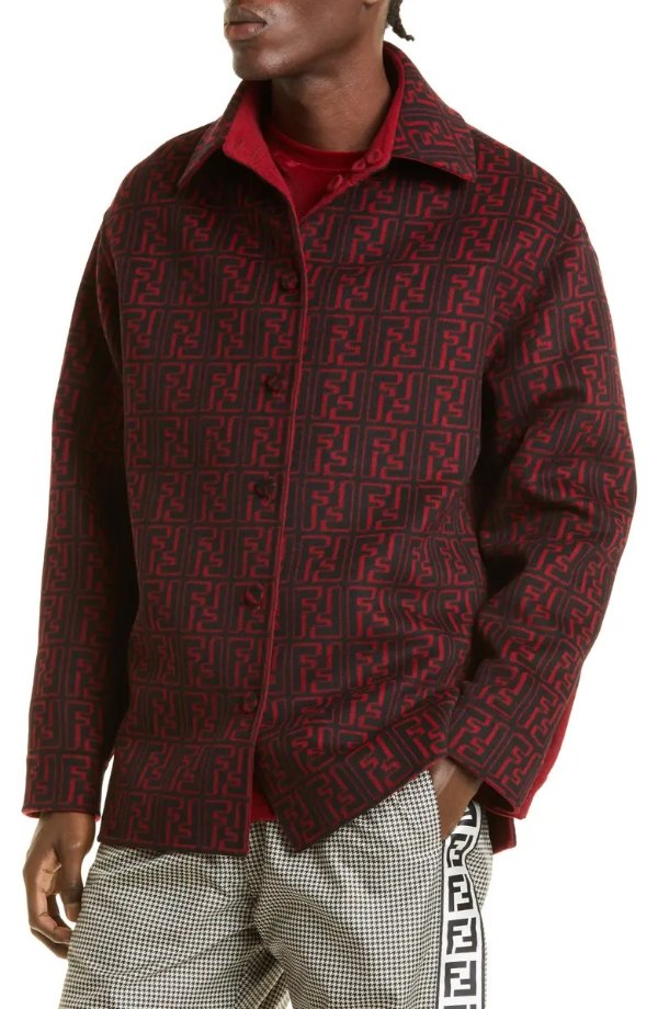 Men's Reversible Double Wool Coat
