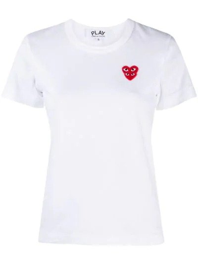 logo-motif T-shirt | Comme Des Garcons Play | Eraldo.com