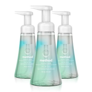 Method Foaming Hand Wash, Coconut Water, 10 oz, 3 pack, Packaging May Vary