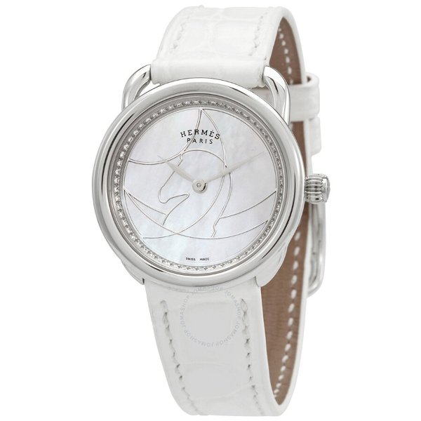 Arceau Cavales Quartz Mother of Pearl Dial Ladies Watch 045231WW00