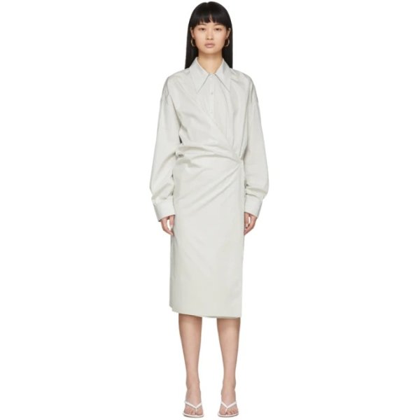 Lemaire - Off-White New Twisted Dress