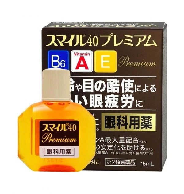 LION Smile 40 Premium Eye Drop 15ml - Made in Japan - TAKASKI.COM
