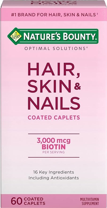 Optimal Solutions Hair, Skin & Nails Formula, 60 Tablets