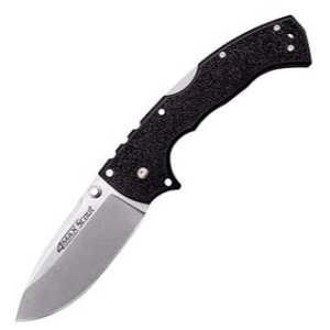 Cold Steel 4-Max Scout Folding Knife with Tri-Ad Lock and G-10 Handle