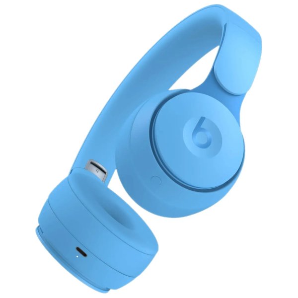 耳罩式耳机 蓝色