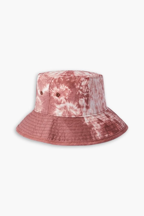 Brimmo tie-dyed cotton bucket hat