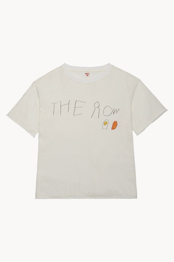 Breakfast at The Row in Organic Cotton Natural White