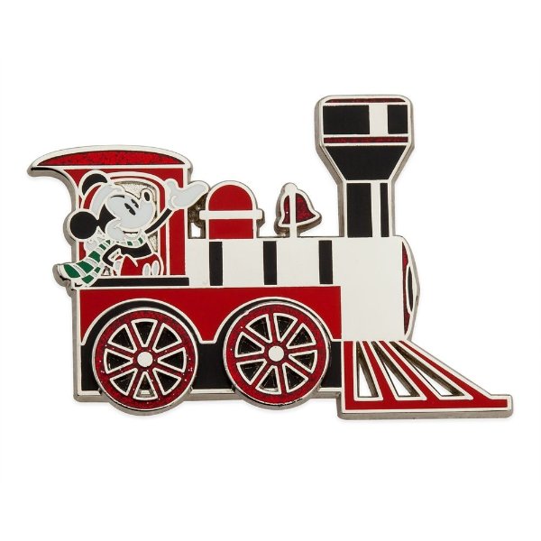 Mickey Mouse Holiday Train Pin | shopDisney