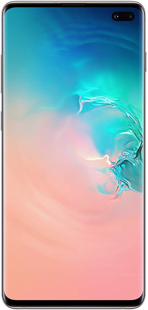 Samsung Galaxy S10+ Plus Factory Unlocked Phone with 1TB (U.S. Warranty), Ceramic White
