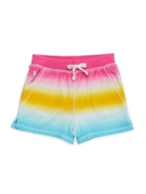 Little Girl's Ombre Terry Swim Shorts