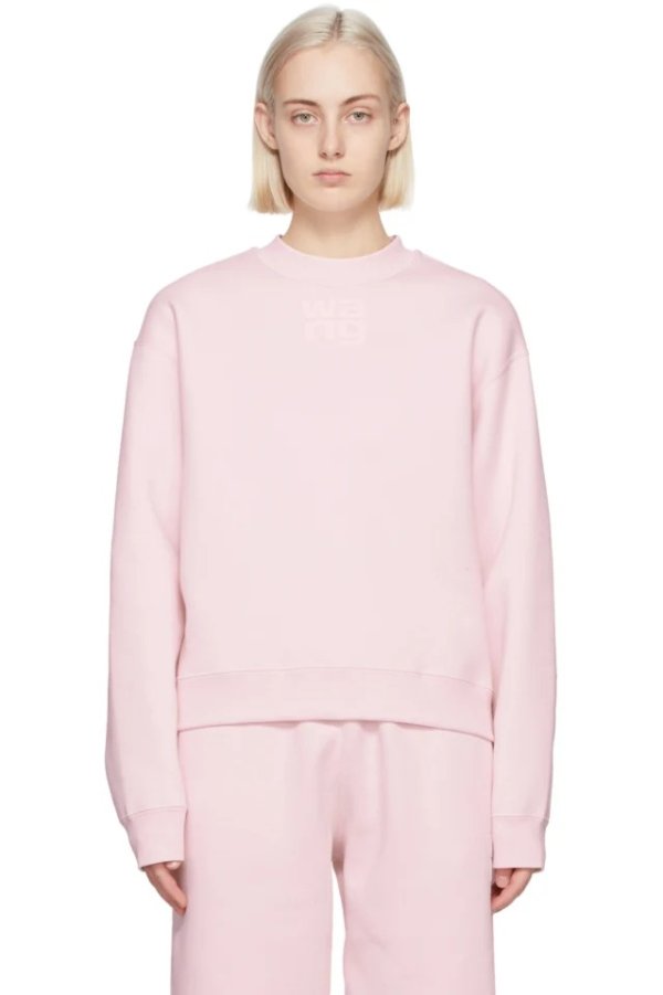 Pink Foundation Terry Sweatshirt