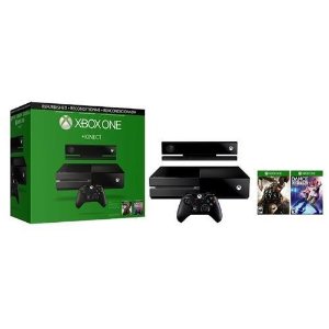 Xbox One 带Kinect游戏主机+ Ryse 及 Dance Central两款游戏 (翻新)