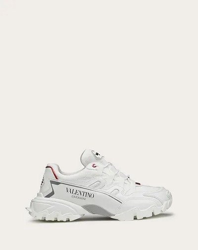 Climbers Sneaker in Fabric and Leather for Man | Valentino Online Boutique