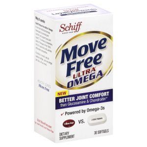 Schiff Move Free Ultra Omega 白盒磷虾油维骨力 30粒装