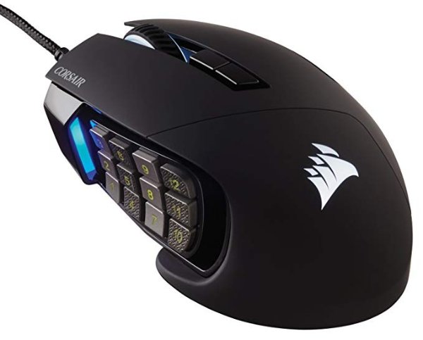 Scimitar Pro RGB MMO Gaming Mouse 16,000 DPI