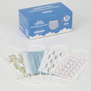 Kids Single Use Disposable Face Mask (Pack of 50)