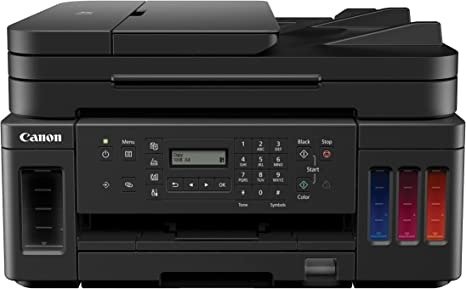 G7020 All-in-One Printer Home Office | Wireless Supertank (Megatank) Printer | Copier | Scan, | Fax and ADF with Mobile Printing, Black