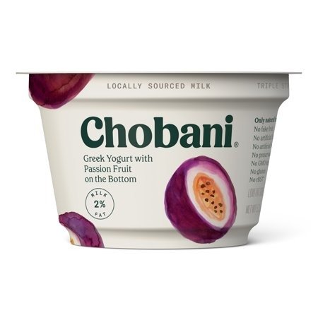 Chobani, Passion Fruit on the Bottom Low Fat Greek Yogurt, 5.3 Oz.