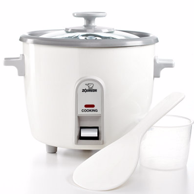 NHS-06 Rice Cooker, 3 Cup Steamer