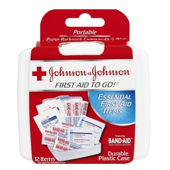 First Aid To Go Kit (Pack of 12 Items)