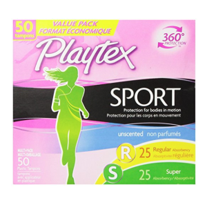 Playtex 运动系列无香型卫生棉条 50支装