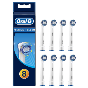 史低价：Oral - B Precision Clean 电动牙刷头 8只装