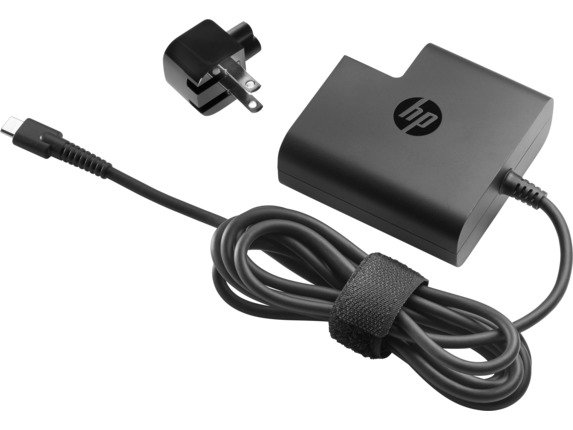 HP USB-C Charger / Travel Power Adapter 65W