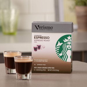星巴克官网多种口味的Verisimo Pods 胶囊咖啡优惠