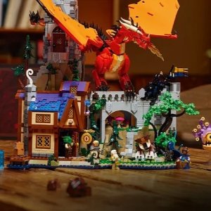 新品上市：LEGO 《龙与地下城》：红龙的故事 21348
