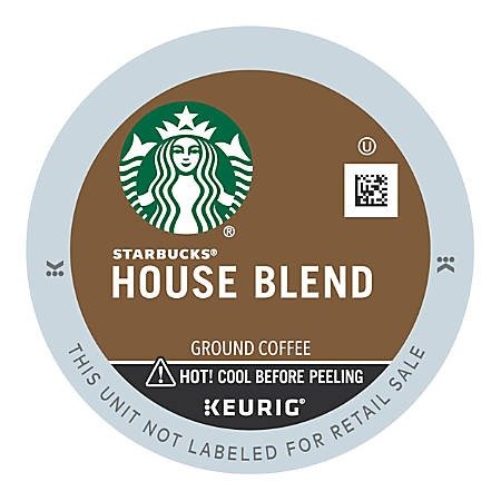 ® House Blend Coffee Single-Serve K-Cup®, 0.42 Oz, Carton Of 24 Item # 9803660