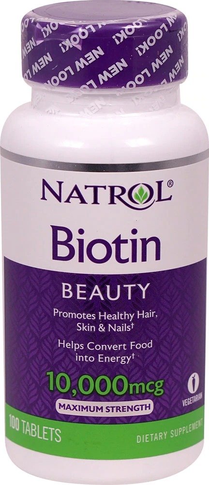 Natrol Biotin -- 10000 mcg - 100 Tablets
