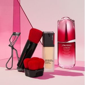 Shiseido 全场美妆护肤热卖 收新款无油防晒、百优面霜套装