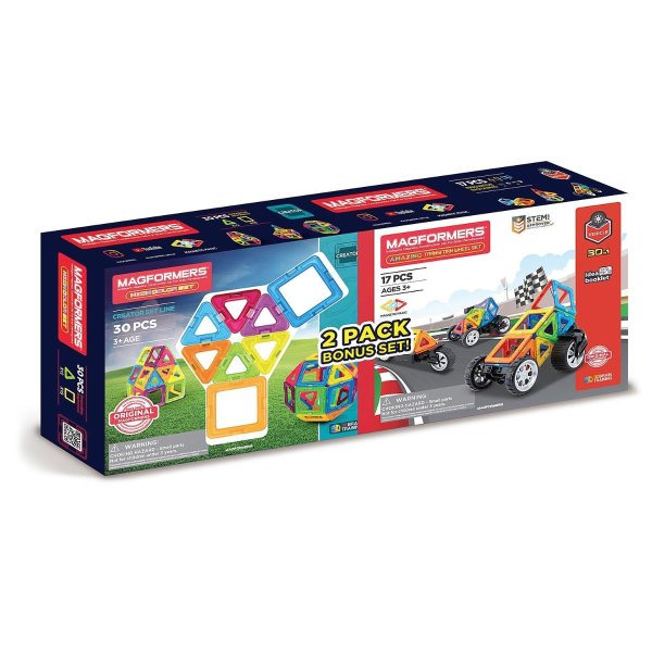 Neon 30Pc and Transform 17Pc Wheel Set Sams Club Exclusive 2 Toy Bundle Pack