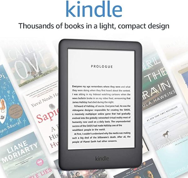 Certified Refurbished Kindle with a Built-in Front Light Ad-Supported