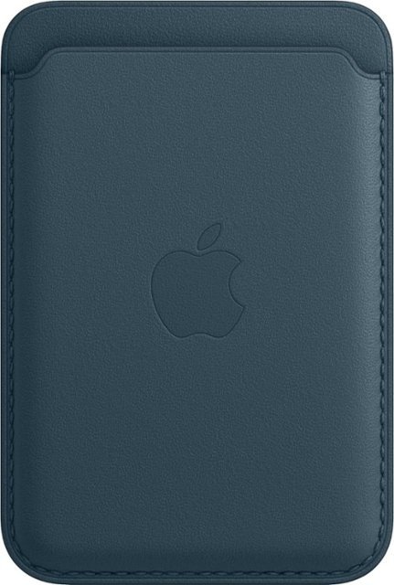 - iPhone® Leather Wallet with MagSafe (2020) - Baltic Blue