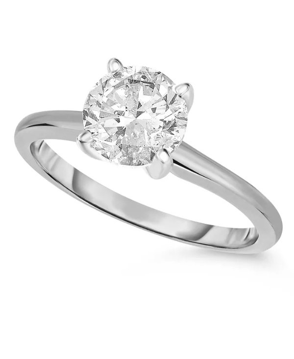 Diamond (1 ct. t.w.) Engagement Ring in 14K White, Yellow or Rose Gold