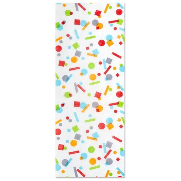 Tissue Paper, Multicolor Confetti4.0ea